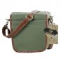 AS-WFFB55-GN Koolertron Vintage Canvas DSLR Camera Bag Shoulder Messenger Bag Fit DSLR with 1 lenses