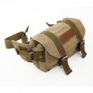 AS-KSFB12-YE Courser Canvas Vintage Waist Pack DSLR SLR Camera Bag For Sony Nikon D600 Canon