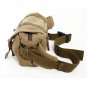 AS-KSFB12-YE Courser Canvas Vintage Waist Pack DSLR SLR Camera Bag For Sony Nikon D600 Canon