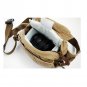 AS-KSFB12-YE Courser Canvas Vintage Waist Pack DSLR SLR Camera Bag For Sony Nikon D600 Canon