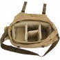 AS-KSFB11-YE Vintage Canvas DSLR Camera bag Men's Messenger shoulder Bag for Nikon D600 Canon