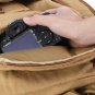 AS-KSFB39-YE Vintage Canvas DSLR Camera Bag Laptop Backpack Rucksack for Canon Nikon Sony