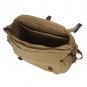 AS-KSFB38-YE Vintage Canvas DSLR SLR Large Camera Bag Messenger Bag For Nikon D600 Canon