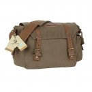 AS-KSFB38-GN  Vintage Canvas DSLR SLR Large Camera Bag Messenger Bag For Nikon D600 Canon