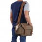 AS-KSFB38-GN  Vintage Canvas DSLR SLR Large Camera Bag Messenger Bag For Nikon D600 Canon