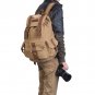 AS-KSFB32-YE Koolertron Large Canvas DSLR SLR Camera Bag Backpack Rucksack Bag for Canon 60D