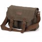 AS-KSFB35-GN Koolertron Canvas DSLR Camera Bag Shoulder Messenger Bag for Canon Nikon Pentax