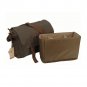 AS-KSFB35-GN Koolertron Canvas DSLR Camera Bag Shoulder Messenger Bag for Canon Nikon Pentax