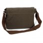 AS-KSFB35-GN Koolertron Canvas DSLR Camera Bag Shoulder Messenger Bag for Canon Nikon Pentax