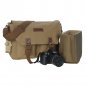 AS-KSFB35-YE Koolertron Canvas DSLR Camera Bag Shoulder Messenger Bag for Canon Nikon Pentax