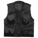BO-SPVT02 Zicac Outdoor Multi-Pocket Knitted Collar Fishing Vest Photography Vest