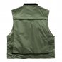 BO-SPVT02 Zicac Outdoor Multi-Pocket Knitted Collar Fishing Vest Photography Vest