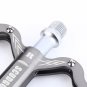 BO-SPBK20-GY Bicycle Bike MTB Aluminum Super Light Pedals Platform CNC Steel Axle 9/16"