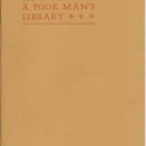 How to Build a Poor Man's Library - Michael Harrison