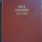 Rolla Remembers 1912-1952