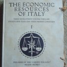 The Economic Resources of Italy 1895-1920 Volume I 1920