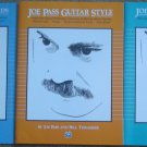 Joe Pass Guitar Instruction Books - 3 Books