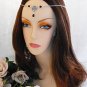 CUSTOM color CELTIC medieval renaissance Elven Bridal CIRCLET head piece SCA