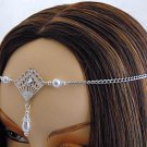 ITEM  1421 Pearl Elvish Medieval Renaissance wedding CIRCLET crown