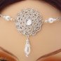 ITEM 3287 Pearl Renaissance Elven SCA LARP Medieval CIRCLET crown