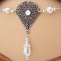 ITEM 3288 Pearl Renaissance Elven SCA LARP Medieval CIRCLET crown