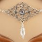ITEM 3289 Pearl Renaissance Elven SCA LARP Medieval CIRCLET crown