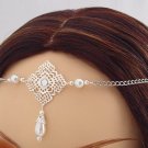 ITEM 3291 Pearl Renaissance Elven SCA LARP Medieval CIRCLET crown