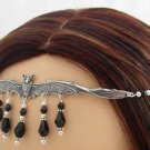 CUSTOM BAT vampire gothic CIRCLET crown tiara headpiece #3254 Jezebel