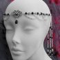 Black Onyx Victorian CIRCLET Wedding Tiara crown diadem