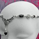 Black Renaissance Gothic Victorian crown CIRCLET tiara 3338