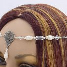 Pearl Wedding CIRCLET tiara veil crown Renaissance SCA #3067