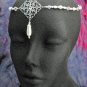 renaissance Pearl Circlet headpiece wedding crown tiara #1605