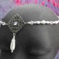 Medieval Pearl Circlet headpiece wedding crown tiara #1606