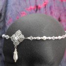 Pearl Circlet headpiece wedding crown tiara LARP SCA #1610