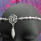 Pearl CELTIC Circlet renaissance wedding crown tiara #1612