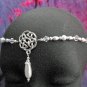 Pearl CELTIC Circlet renaissance wedding crown tiara #1612
