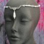 Pearl HEART Circlet renaissance wedding crown tiara SCA #1611