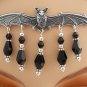 CUSTOM BAT vampire gothic CIRCLET crown tiara headpiece #3254 Jezebel