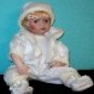16" BLONDE PORCELAIN BISQUE COLLECTIBLE BABY DOLL