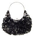 BEADED BLACK BAG