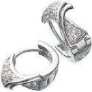 ULTRA MODERN CZ EARRINGS