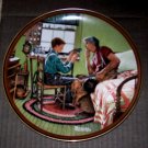 THE INVENTOR AND THE JUDGE COLLECTIBLE PLATE