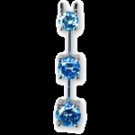 BLUE  DIAMOND  PENDANT