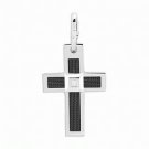 BLACK   TITANIUM  DIAMOND PENDANT