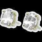 WHITE  SAPPHIRE  EARRINGS