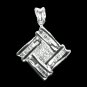 WHITE  GOLD  DIAMOND  PENDANT