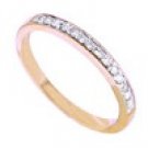 QUARTER  CARAT  DIAMOND  BAND