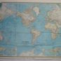 Vintage World Map from 1965