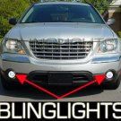 04-08 Chrysler Pacifica White Halo Fog Lamps lights 07