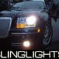 05-09 CHRYSLER 300C BLUE HALO FOG LIGHTS 07 08 LIMITED